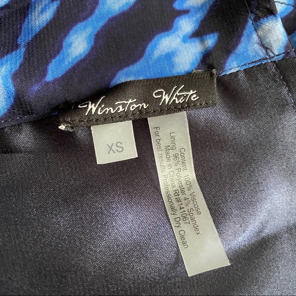 Winston White Tie Dye Tie Back Crop Tank - Picture 3 of 7